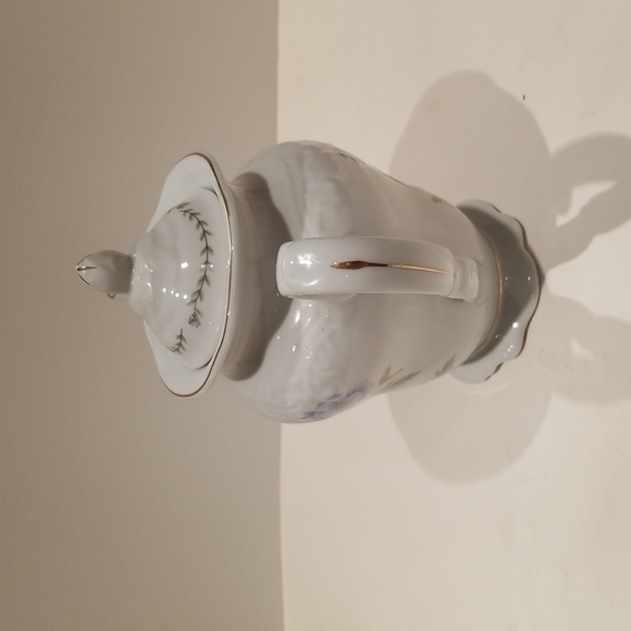 Vintage imperial lemoges large tea pot - Picture 3 of 8